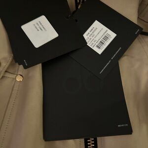 Moose Knuckles Beige Bomber Jacket